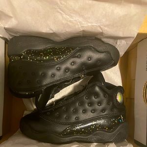 Air Jordan Retro 13 Gold Glitter TD